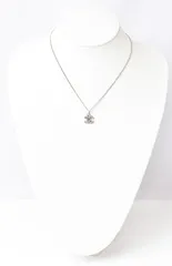 シャネル ネックレス/ペンダントラインストーン シルバー/ホワイト