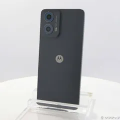 未使用に近い　Motorola moto g24 128GB マットチャコール Motorola スマートフォン moto g24 8GB/128GB マットチャコール