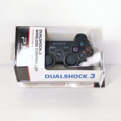 【中古未使用品】PS3 プレステ3 デュアルショック3 ワイヤレスコントローラー〇YR-53683〇