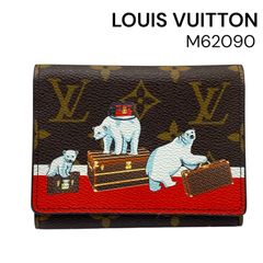 ●美品 ルイヴィトン LOUIS VUITTON ポルトフォイユ ヴィクトリーヌ 財布 M62090 レディース 5D828