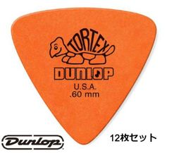 JIM DUNLOP TORTEX トライアングル オレンジ 12枚 ピック