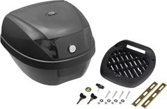 未使用品[Bike Parts Center] バイクボックス MOTO GOOD リアボックス ブラック/ブラック 25L 907939 ブラック