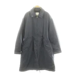 チノ CINOH STUDIOS別注 ナイロン ロング コート ブルゾン 中綿ジャケット ブルーグレー 36 S M ネイビー /KO ■OS ■SHのサムネイル