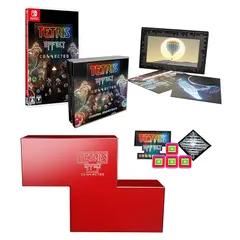 テトリス(R) エフェクト・コネクテッド コレクターズエディション -Switch 【特典】テトリミノブロック型豪華BOX、サントラCD&デジタル版ダウンロードコード、エナメルピンバッジ(3種セット)、ポストカード32枚セット(フレーム型BOX入) 同梱
