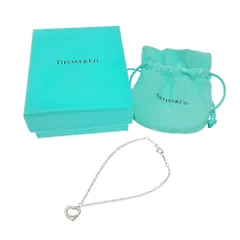【中古】【箱付き】 TIFFANY&Co. ティファニー シルバー エルサペレッティ オープンハート ブレスレット 2.6g 925刻印 459174 ブレスレット