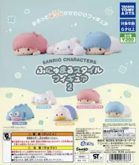 【中古】紙製品 ガチャ台紙 「サンリオキャラクターズ ふにゅまるスタイルフィギュア2」