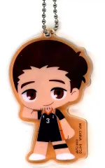 【中古】キーホルダー 東峰旭 烏野アクリルチャーム 「一番くじ 劇場版ハイキュー!! ゴミ捨て場の決戦2」 G賞