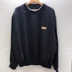 TOMMY HILFIGER GOLF ナイロンプルオーバー ライトアウター ナイロンジャケット 長袖 企業ロゴ刺繡 フロント刺繍 バック刺繡 タイワン製 L/Gサイズ ブラック