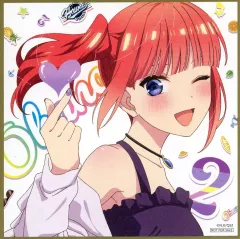 【中古】紙製品 [単品] 中野二乃 描き下ろしイラストミニ色紙 大人Ver. 「五等分の花嫁*」 入場者特典 第1弾