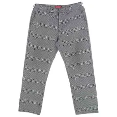 2023年最新】supreme work pant black houndstoothの人気アイテム