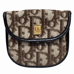 ディオール　Dior　トロッター柄　ヴィンテージ　コインケース　レディース