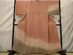 平和屋着物■訪問着　江戸小紋　霞文　鮫小紋柄　暈し染め　正絹　逸品　AAAQ1668sx