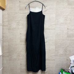 Plage プラージュ 21AW Narrow Cami キャミワンピース  ブラック size38【中目黒R10】