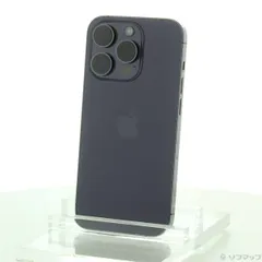 〔中古品〕 iPhone14 Pro 512GB ディープパープル MQ283J／A SIMフリー【344】