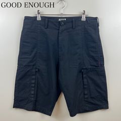 90’s good enough ショーツ　紺M GOOD ENOUGH】 グッドイナフ 90s カーゴショーツ ハーフパンツ - メルカリ