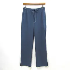 ベイフロー ジョガーパンツ スリット ストレッチ ボトムス レディース 3サイズ ブルー系 BAYFLOW 【中古】