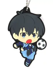 【中古】雑貨 潔世一 「ブルーロック ラバーキーチェーン」