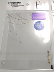 新品未開封　B　ゴールド　メリリー　M　サイズ　ポケット付メモ　ノート用　ロルバーン　表紙プロテクター　リング用　Rollbahn　文具女子博　イベント　限定