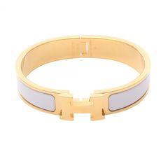エルメス HERMES バングル クリッククラックPM GP（ゴールドメッキ） ブレスレット レディース Used A