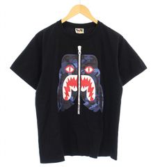 아베이싱에이프 A BATHING APE BAPE ABC CAMO TIGER TEE 카모타이거 T셔츠 컷소우 반소매 M 블랙/KH