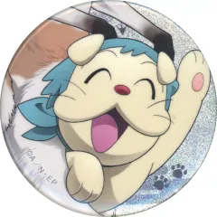 【中古】バッジ・ピンズ ヘムヘム(アップ) 「忍たま乱太郎×東武動物公園 ～みんなで飼育実習の段～ 描き下ろし みんなで飼育実習の段ver. トレーディンググリッター缶バッジ ver.B」