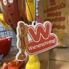 Wienerschnitzel ウインナーシュニッツェル エアフレッシュナー芳香剤 アメリカン雑貨 アメ雑 カーアクセサリー アメリカンキャラクター アメキャラ