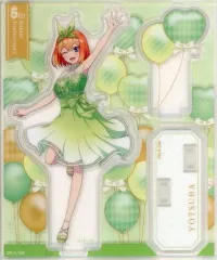 【中古】アクリルスタンド・アクリルパネル 中野四葉 アクリルスタンド 「DMMくじ 映画 五等分の花嫁～アニメ放送から5周年記念パーティー～」 B-4賞