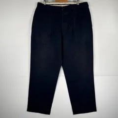 古着 ポロ・ラルフローレン POLO RALPH LAUREN チノパンツ ポロチノ ワンポイント スラックス 大きいサイズ w40 L30  ネイビー メンズ