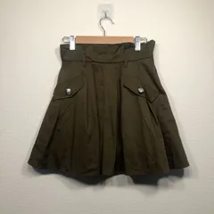 CECIL McBEE セシルマクビー キュロット ショートパンツ カーキ M