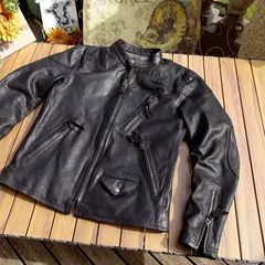 h✨新品未使用✨ ユニセックス メンズ レディース 全植鞣羊皮 本革 レザージャケット ライダース 革ジャン ヴィンテージ加工 アメカジ 高級感 オーバーサイズ 防風 アウター S-5XL