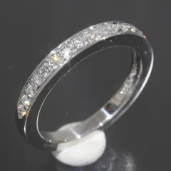 ティファニー チャネル ハーフエタニティ リング 10号【23302】 ティファニー チャネル ハーフエタニティ リング 10号【23302】