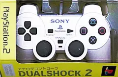 【中古】PS2ハード アナログコントローラ (DUALSHOCK 2) セラミック・ホワイト