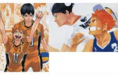 【中古】クリアファイル 烏野高校セカンドユニフォーム クリアファイルセット(2枚組) 「ハイキュー!!展」