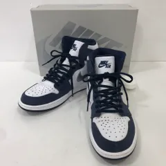 07w8198★ NIKE AIR JORDAN 1 HIGH OG CO.JP “WHITE/MIDNIGHT NAVY” ナイキ エアジョーダン1 ハイ ホワイト/ミッドナイトネイビー 27.5cm DC1788-100【中古品】