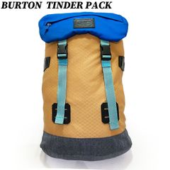 BURTON バッグ バートン バックパック ティンダーパック ブルー ベージュ ターコイズ BURTON TINDER PACK リュック カジュアル マルチカラー 中古品 ユーズド 匿名配送 アメリカ ブランド 日本国内流通の正規品です ファッション