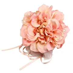 [クレインズコレクション] 日本製 コサージュ ダリア ブローチ クリップ 2WAY フォーマル 入学式 卒業式 結婚式 (アプリコットピンク)