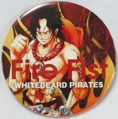 【中古】バッジ・ピンズ(キャラクター) エース(炎) 「ワンピース 輩～YAKARA～缶バッジBLUE」 