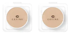 【迅速発送】CEFINE セフィーヌ シルクウェットパウダー ファンデーション パウダーファンデーション レフィル カバー力 シルク肌 (OC130 2個セット)