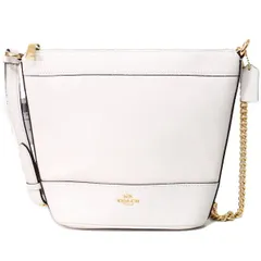 コーチ バッグ COACH ペブルレザー スモール パクストン ダッフル 2WAY クロスボディ ショルダーバッグ チャーク 76668