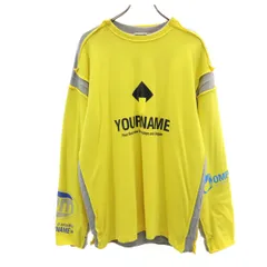 VETEMENTS ヴェトモン 19SS ポルトガル製 長袖 フェイクレイヤード スウェット S イエロー YOURNAME 裏起毛 メンズ 古着のサムネイル