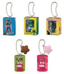 【中古】キーホルダー 全5種セット 「クレヨンしんちゃん ミニチュアパッケージコレクション」