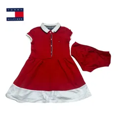 1529◯ TOMMY HILFIGER 半袖　ブルマ　ワンピース 80