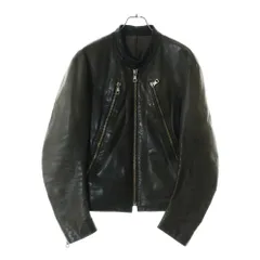 マルタン マルジェラ レザーシングルライダースジャケット 48 新品未使用 48 MARTIN MARGIELA マルタンマルジェラ - メルカリ