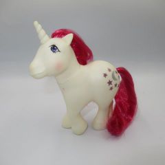 80'sMy Little ponyマイリトルポニーユニコーン人形フィギュアぬいぐるみ星月ピンクG1ビンテージ