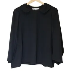 COMMEdesGARCONS COMMEdesGARCONS(コムデギャルソンコムデギャルソン) 長袖カットソー サイズS レディース美品  - RJ-T015 黒 クルーネック