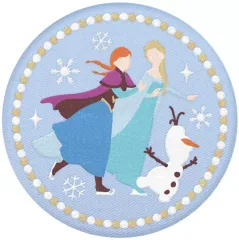 【中古】食玩 雑貨 15.アナと雪の女王 「Disney Characters 刺繍缶バッジビスケット」
