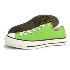 【新品】23.0～25.0cm コンバース CONVERSE スニーカー メンズ レディース ローカット キャンバス オールスター J OX マスカットグリーン CANVAS ALL STAR J OX 日本製
