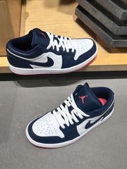 Nike ナイキ エアジョーダン1 ロー オブシディアン/エンバーグロー ナイキ 553558-481 メンズ スニーカー ランニングシューズ