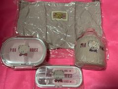 ☆ピンクハウス☆ ランチセット (巾着/弁当箱/水筒/箸箱) - メルカリ