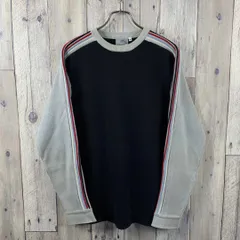 QUIKSILVER クイックシルバー 厚地 リンガーネック ニット セーターのサムネイル